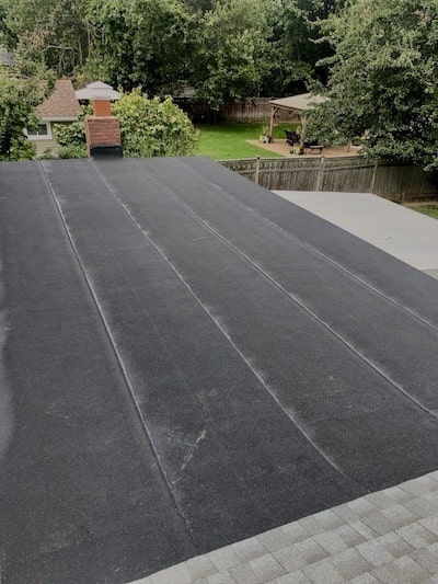 Flat Rubber Roof