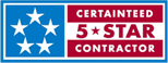 CertainTeed 5 Star Contractor
